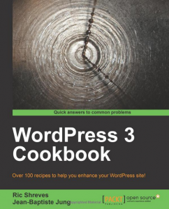 Win a free copy of WordPress 3 Cookbook from Packt Publishing