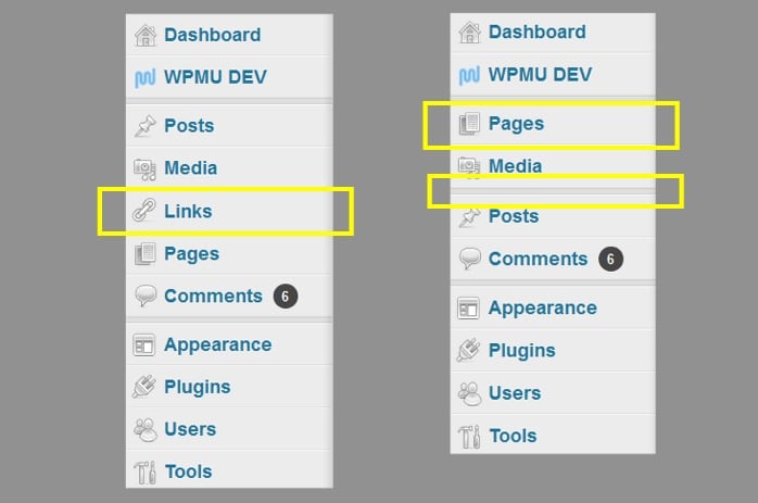 admin-menu-editor-old-vs-new