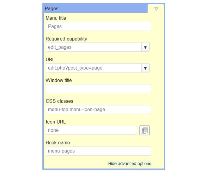 admin-menu-editor-options
