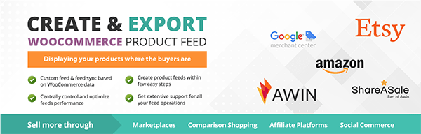 5. Create WooCommerce Product Feeds For 40+ Merchants image