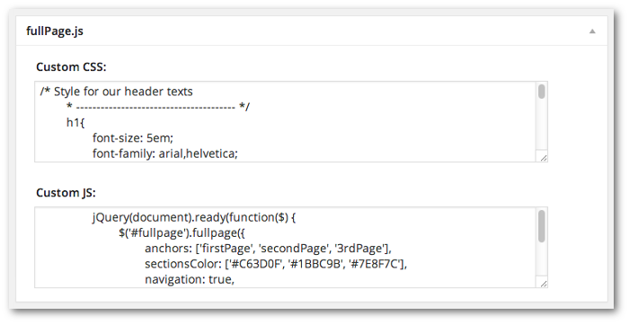 Screengrab of the post edit screen showing the new metabox