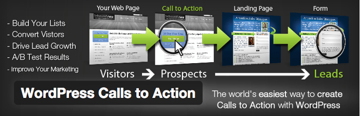 Promo image for WordPress Calls To Action
