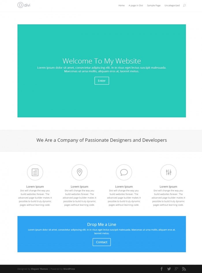 Divi for WordPress theme review