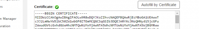 A public key that looks like a random long block of letters and numbers