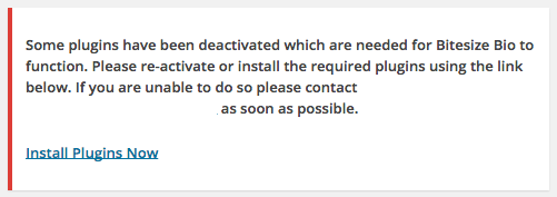 TGM activation notice