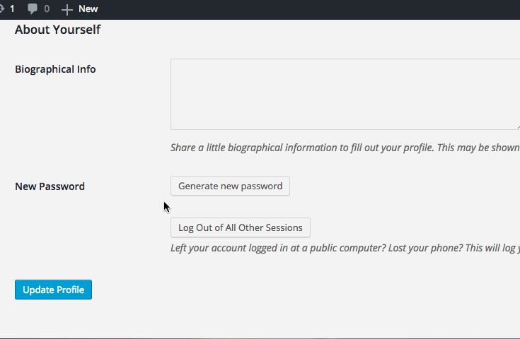 New Password Handling in WordPress 4.3