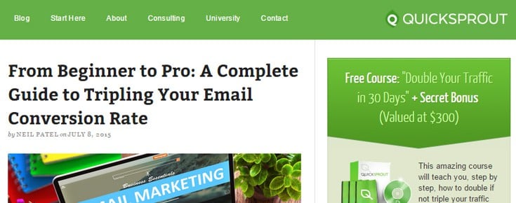 Example post with value