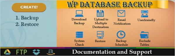 6. WP Database Backup image