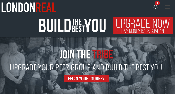 London Real BuddyPress site