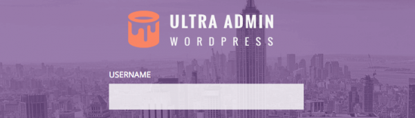 Ultra WordPress Admin Theme