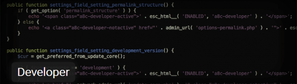 Developer image