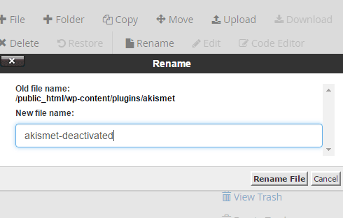 An amendment is made to a plugin folder name.