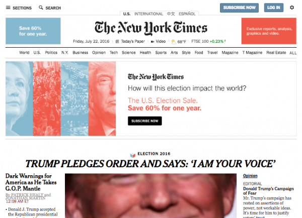 New York Times image