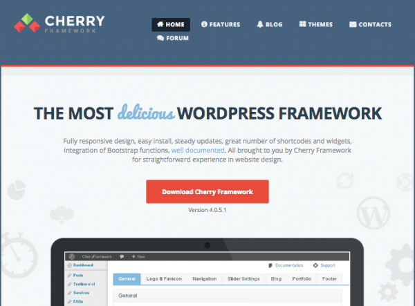 Cherry Framework website