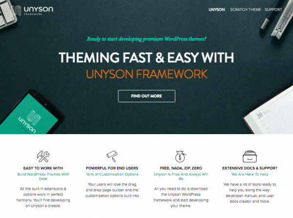 Unison website