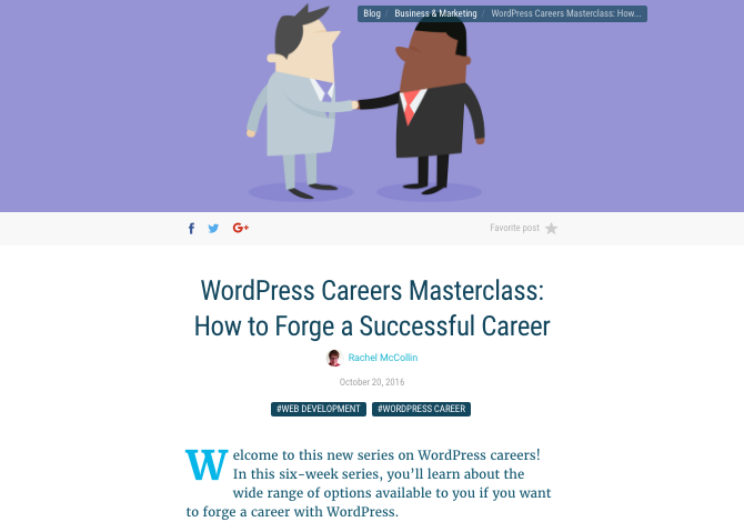 Careers course part 1
