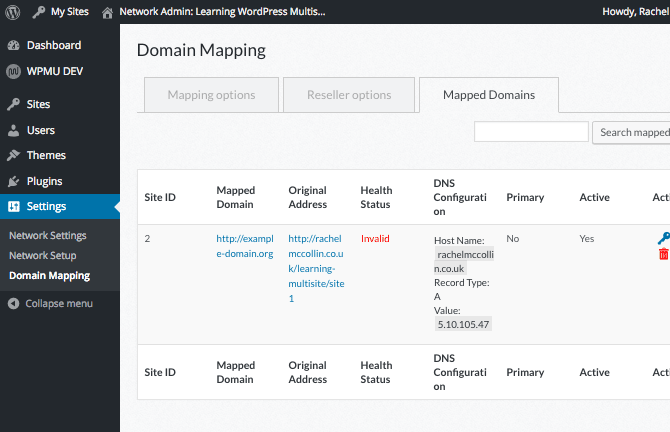 Mapping Domains will ensure the sites in your network are treated as separate for SEO purposes.