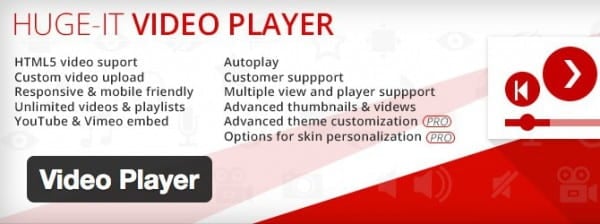 Huge-IT Video Player Plugin image