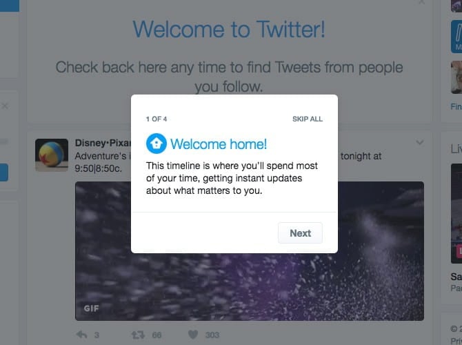 Twitter's gamification might not feel like a game as such, but it does push users to complete their profile\.
