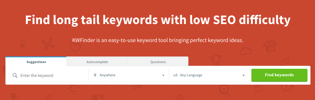 Gotta love this smart keyword finder and research tool.