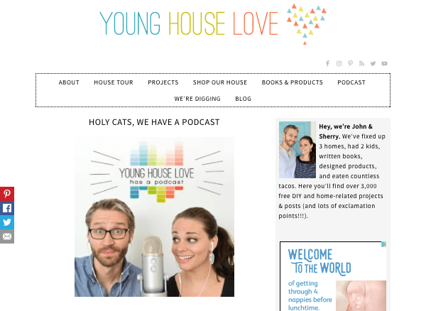 Young House Love podcast