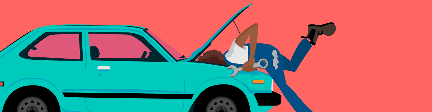 Fixing car