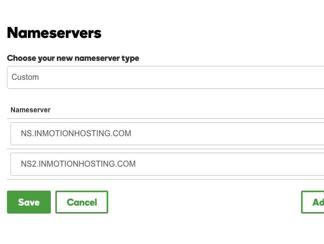 Make sure you have access to the DNS settings