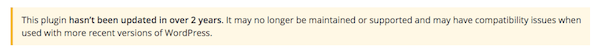 Cross-Site Contaminations - Outdated Plugin