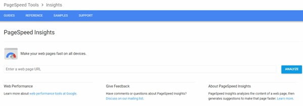 Google Pagespeed Insights