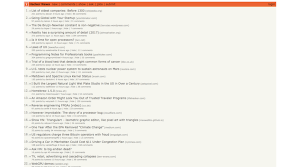 Brutalist Web Design - Hacker News