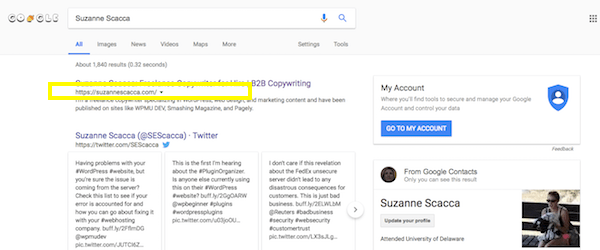 SEO Audit - Brand Name Search