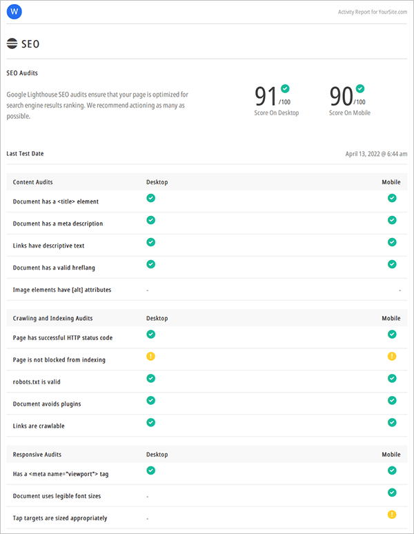 The Hub - Developer reports