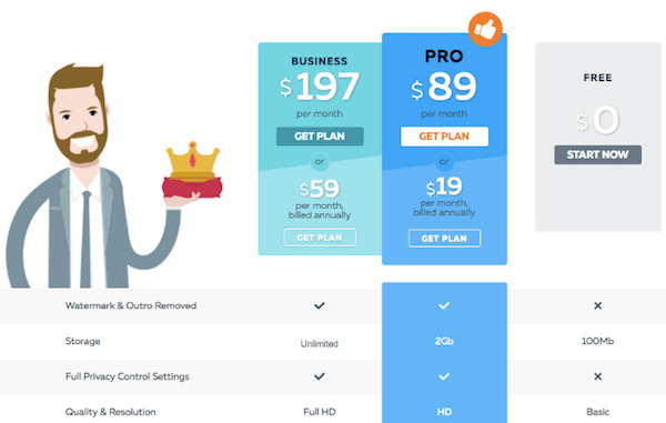 Increasing Freelance Rates - PowToon Pricing Page Original