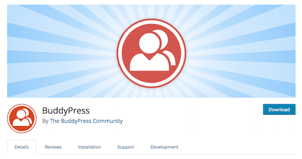 BuddyPress WordPress Plugin's Homepage