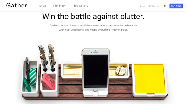 Design the First Page of Your eCommerce Site Gather Images