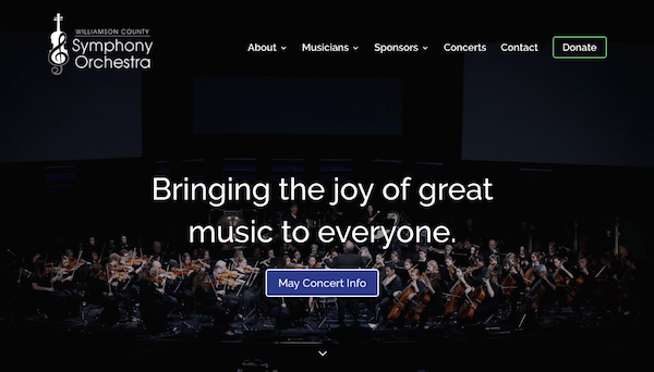 Williamson County Smphony Orchestra Home