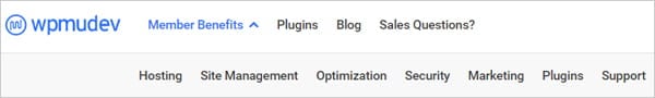 WPMU DEV Navigation