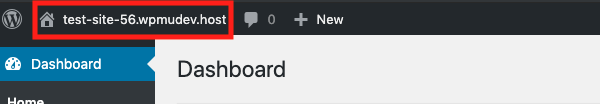 You can preview your site from the top toolbar