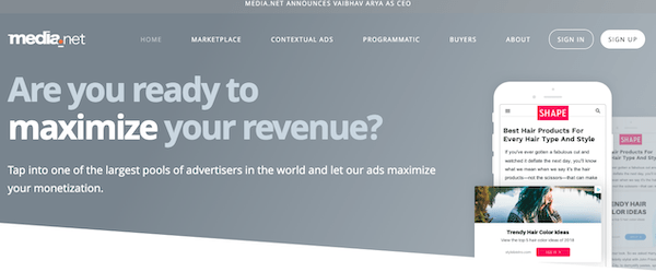 A look at the media.net Adsense alternative
