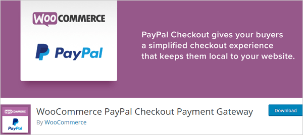 WooCommerce PayPal Checkout Payment Gateway image