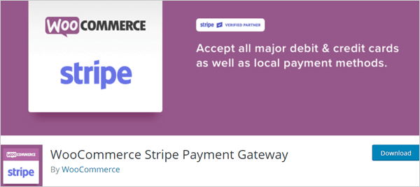 WooCommerce Stripe Payment Gateway image