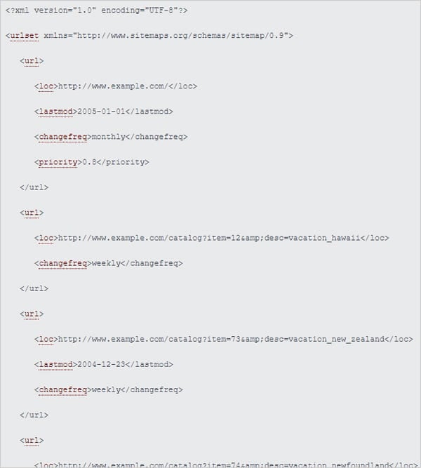 XML Sitemap