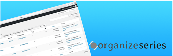 Organize Series