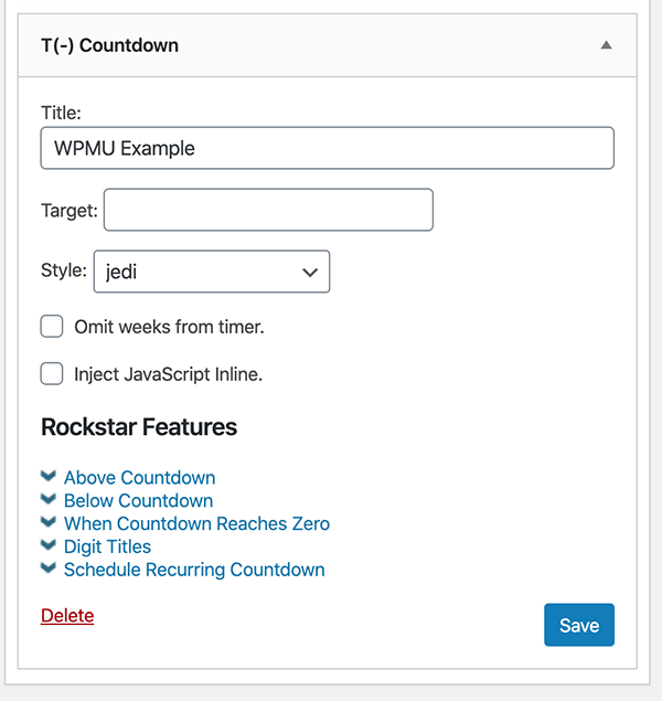 jQuery widget customization.