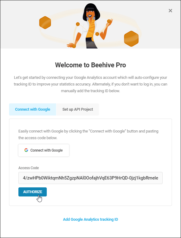 Beehive - WordPress Analytics plugin.