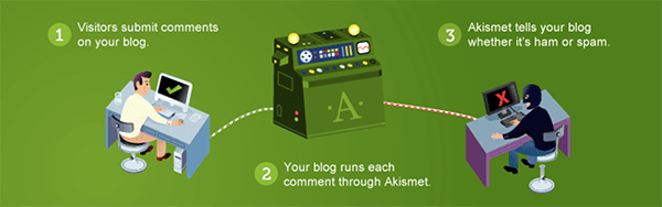 The akismet plugin.