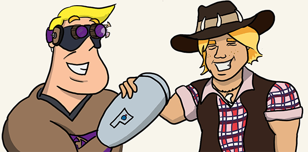 Cartoon of Automate and Snapshot