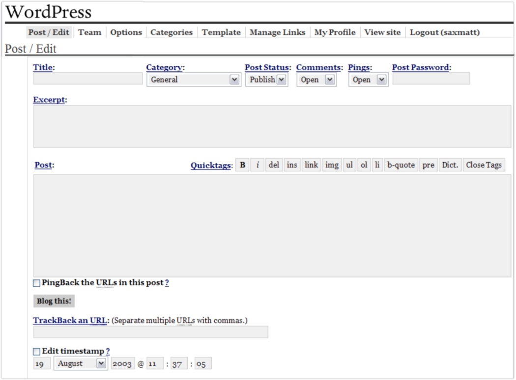2003 About > Screenshots > Editor