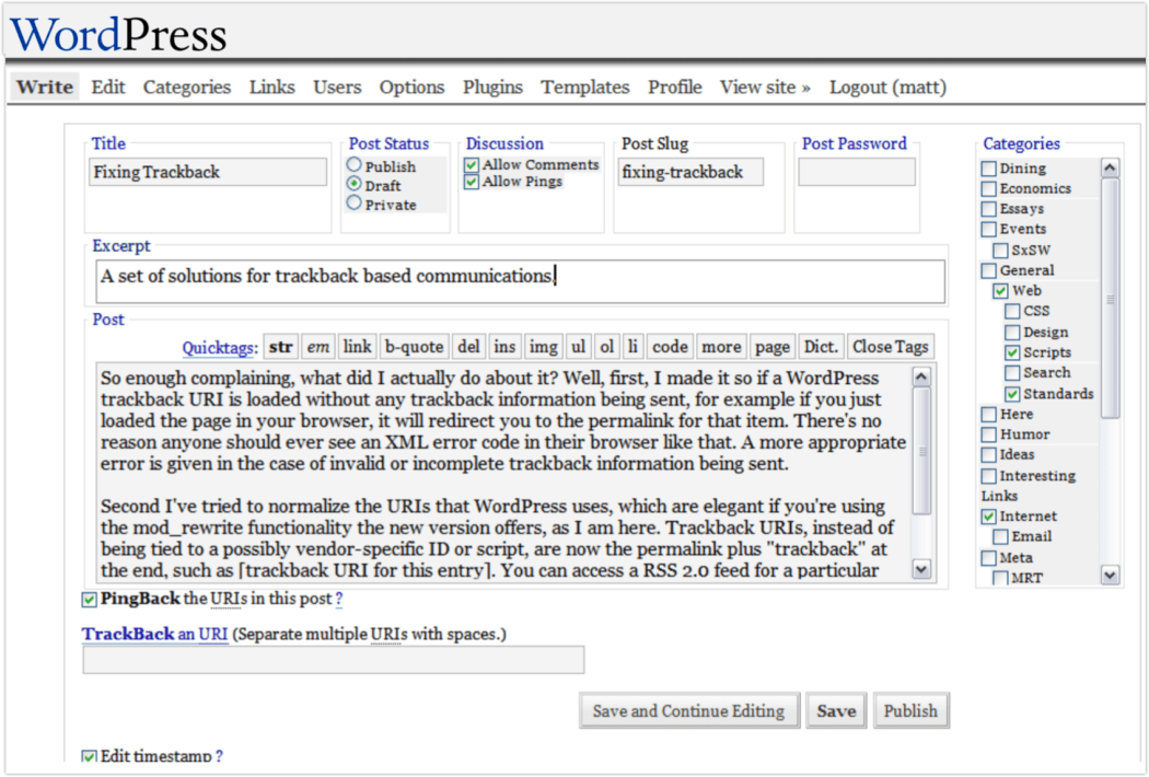 2004 About > Screenshots > Editor