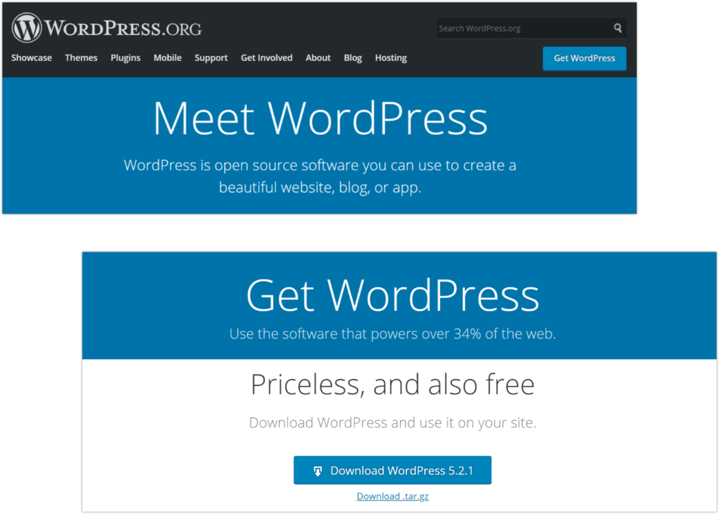 2019 Download – Landing Page & Download Page